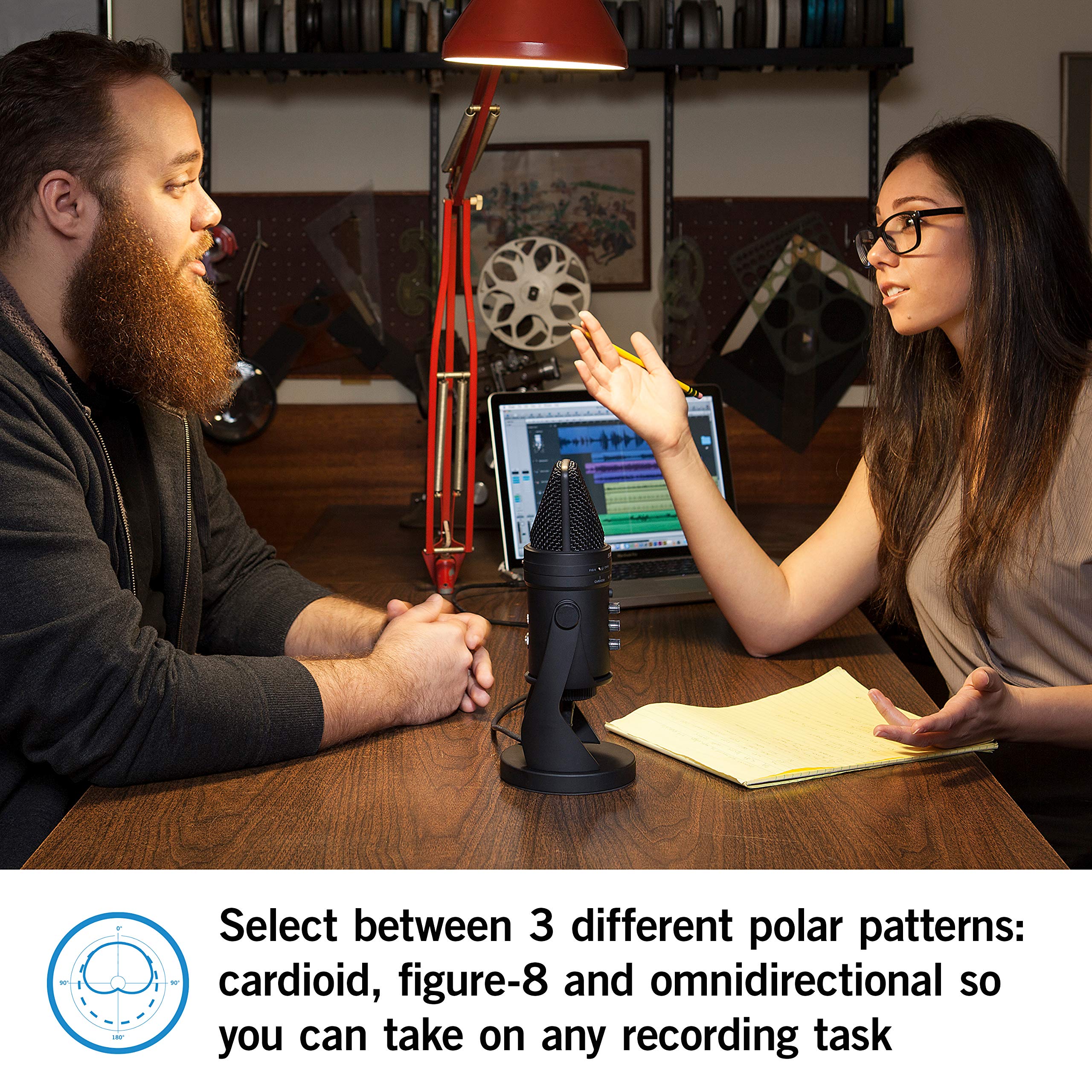 Samson G-Track Pro Professional USB Condenser Microphone with Audio Interface